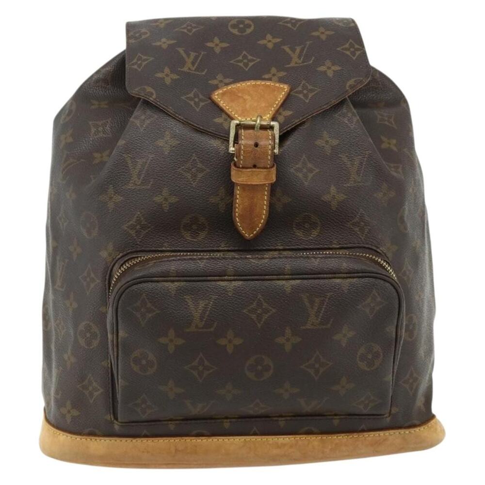 Louis Vuitton Monogram Montsouris GM Backpack Brown